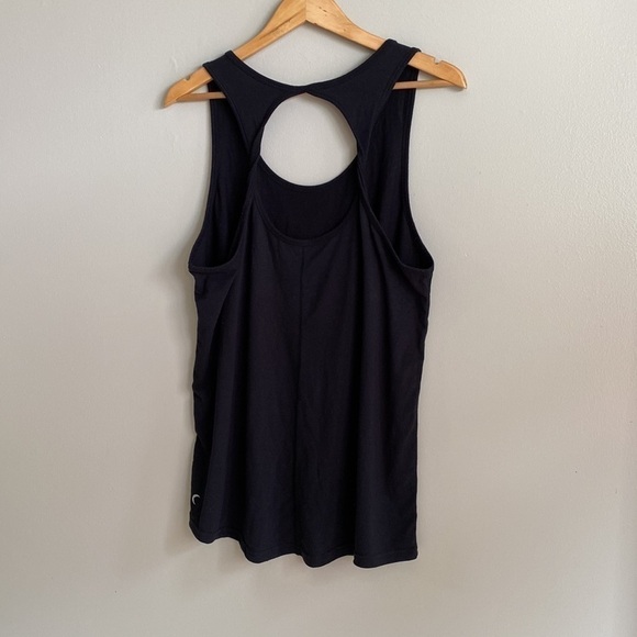 Zyia Woman’s Size XXL Twist Back Tank Black - Picture 7 of 8
